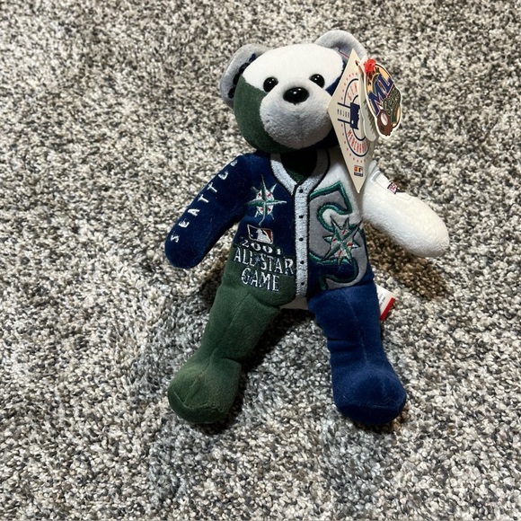 Team Beans 2001 Mariners All-Star Game Beanie Baby New With Tags - Picture 1 of 7